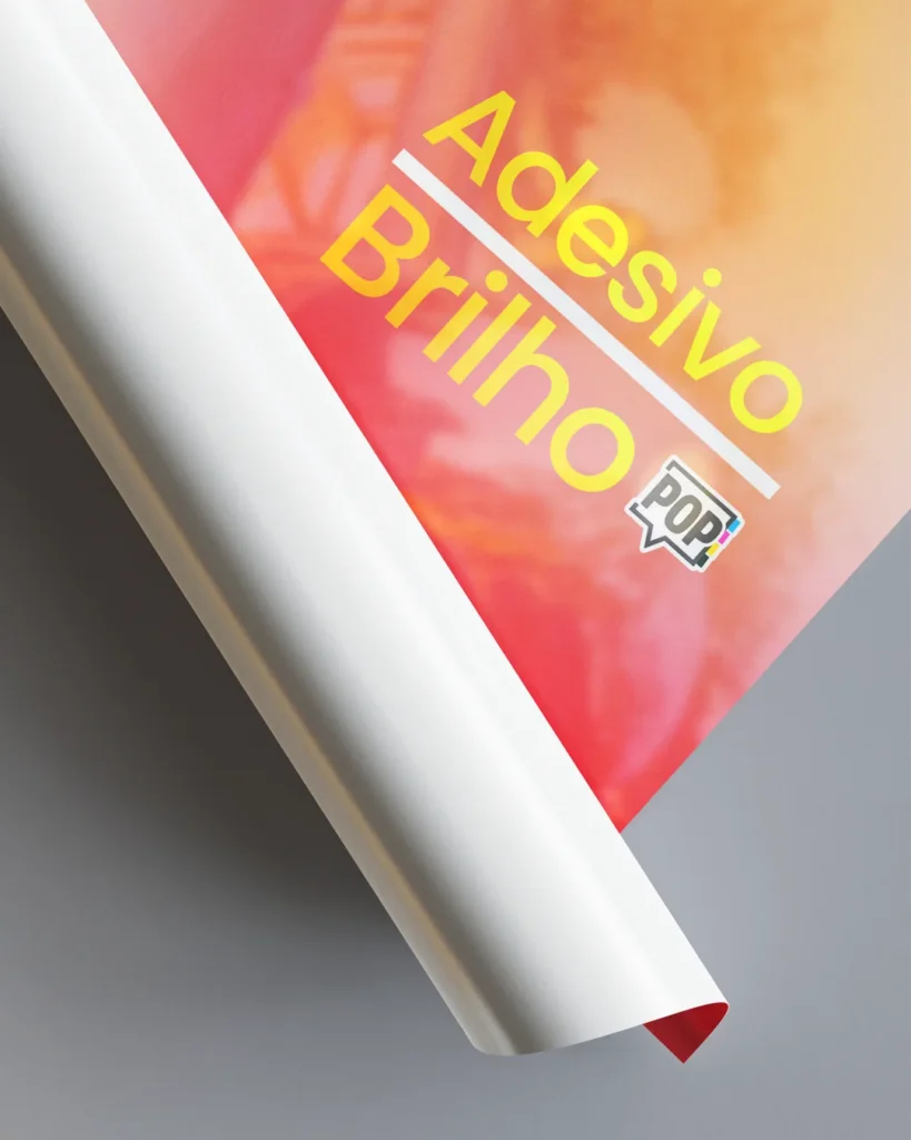 Adesivo Brilho Imprime Pop