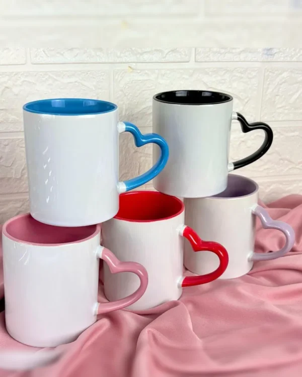 Caneca Personalizada Com Alça Coração