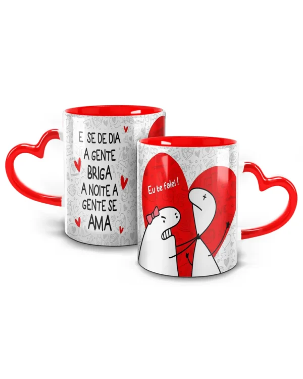 Caneca Personalizada Com Alça Coração
