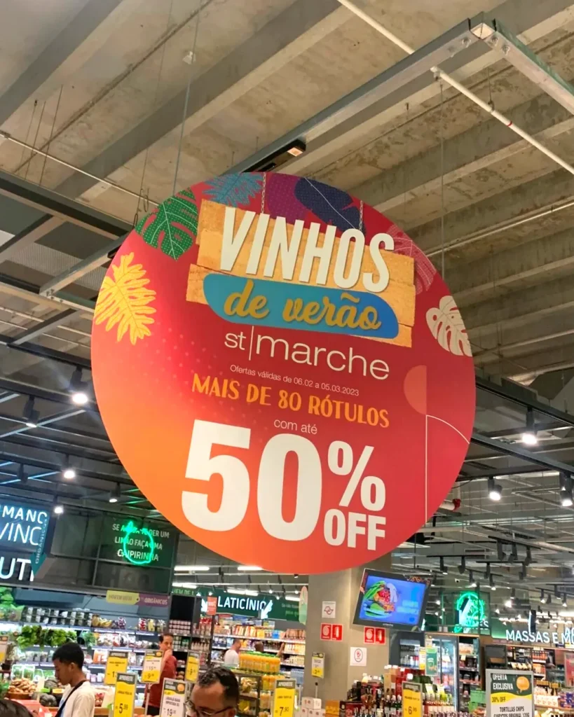 Placa Promocional Suspensa
