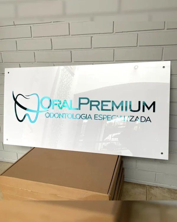 Placa de Acrílico 100x50cm - Imprime Pop