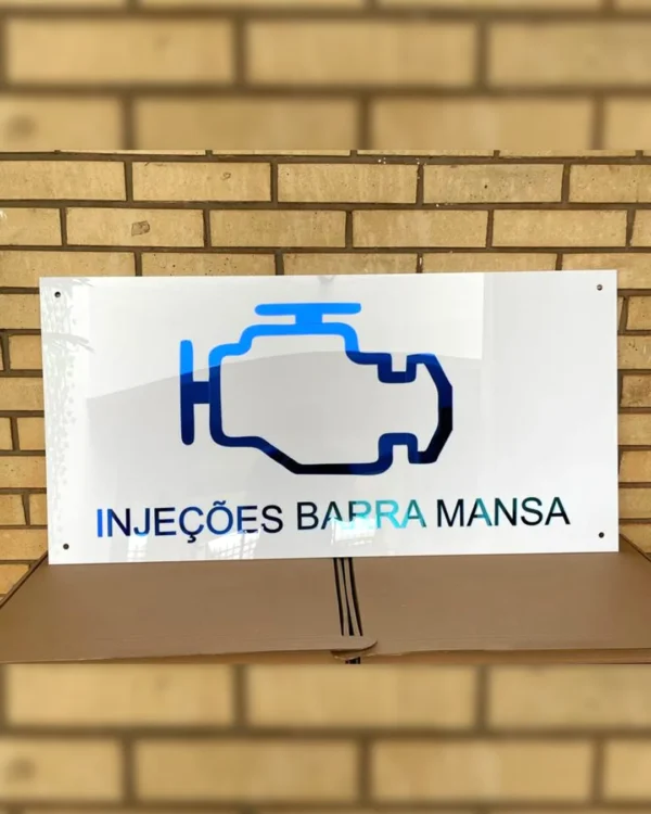 Placa de Acrílico 100x50cm - Imprime Pop