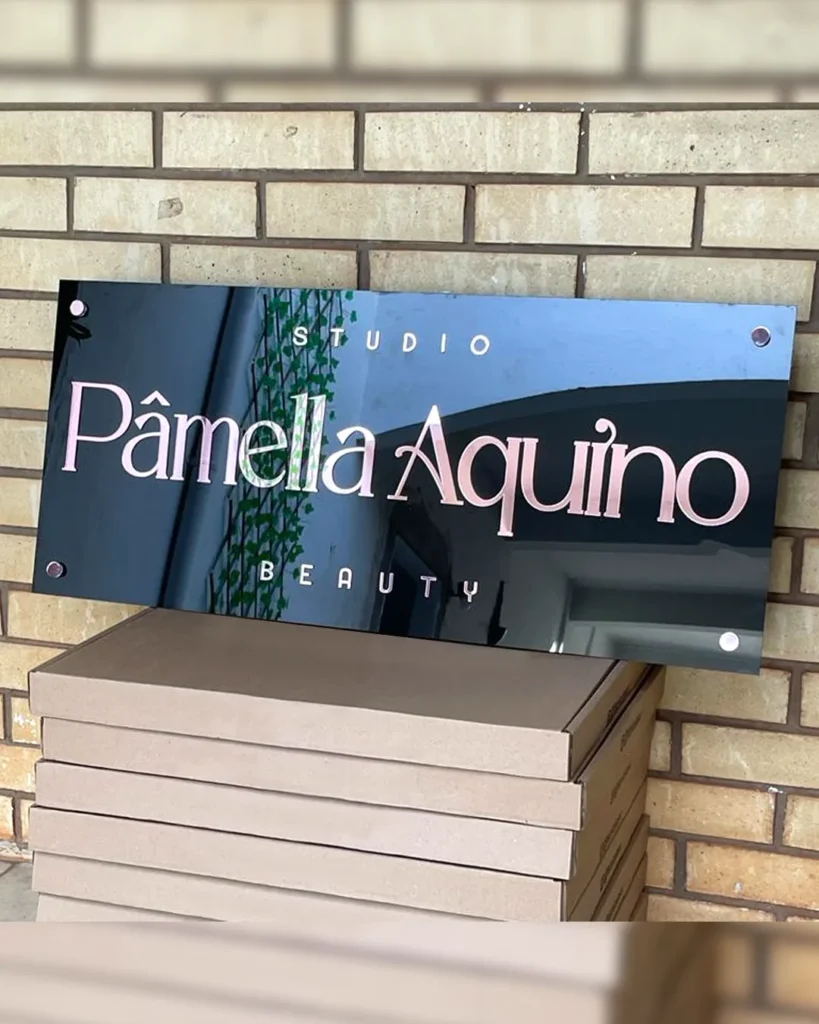 Placa de Acrílico 100x50cm - Imprime Pop