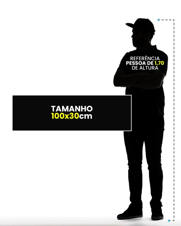Adesivo de Promoção 100x30cm