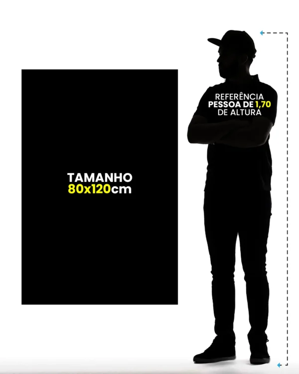 Tamanho Banner 80x120